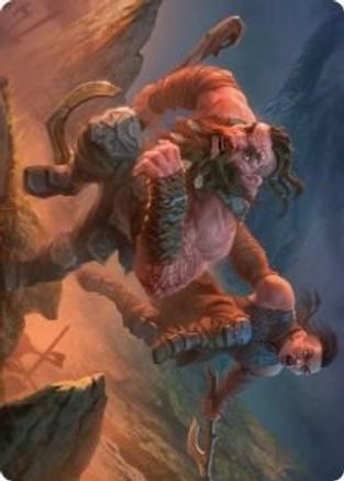 Dwarven Reinforcements Art Card [ASKHM - 33]