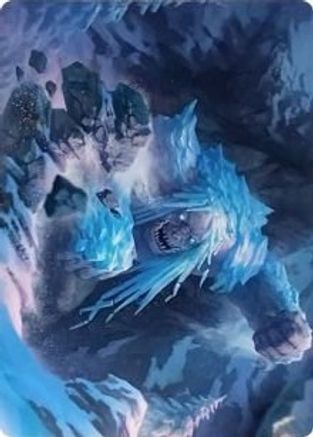 Icehide Troll Art Card [ASKHM - 46]