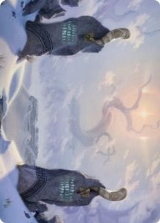 Snow-Covered Plains (74/81) Art Card [ASKHM - 74]