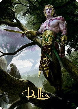 Tyvar Kell Art Card (Gold-Stamped Signature) [ASKHM - 53]