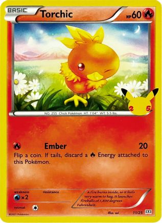 Torchic - 11/25 [MCD21 - 011/025]