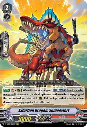 Extortion Dragon, Spinoextort (V-SS07/023EN) - V-SS07: Clan Selection Plus Vol.1