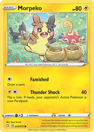Morpeko (035) 035/072  Shining Fates - Common
