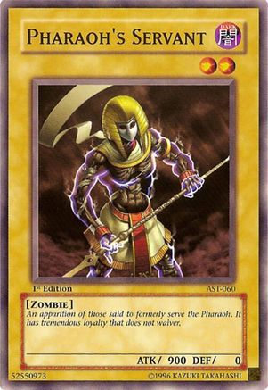 Pharaoh's Servant (AST-060) - Ancient Sanctuary 1st Edition