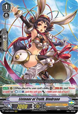 Listener of Truth, Dindrane (V-SS07/020EN) - V-SS07: Clan Selection Plus Vol.1