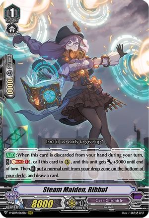 Steam Maiden, Ribbul (V-SS07/062EN) - V-SS07: Clan Selection Plus Vol.1