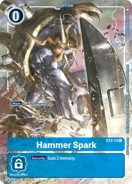 Hammer Spark - ST2-13 (Tamer's Evolution Box) [ST-2 - ST2-13 C]