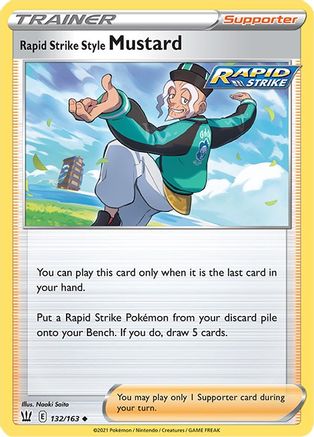 Rapid Strike Style Mustard [SWSH05 - 132/163]