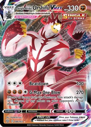 Single Strike Urshifu VMAX [SWSH05 - 086/163]