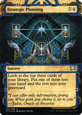 Strategic Planning (Foil Etched) [STA - 20]