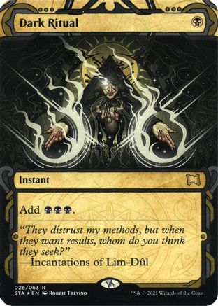 Dark Ritual (Foil Etched) [STA - 26]