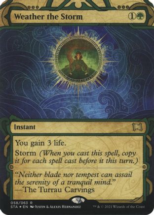 Weather the Storm (Foil Etched) [STA - 58]
