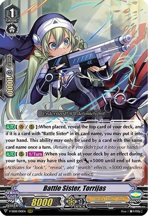 Battle Sister, Torrijas (V-SS08/010EN) - V-SS08: Clan Selection Plus Vol.2