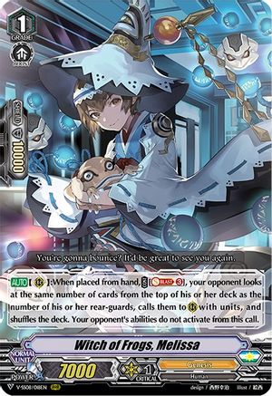 Witch of Frogs, Melissa (V-SS08/018EN) - V-SS08: Clan Selection Plus Vol.2