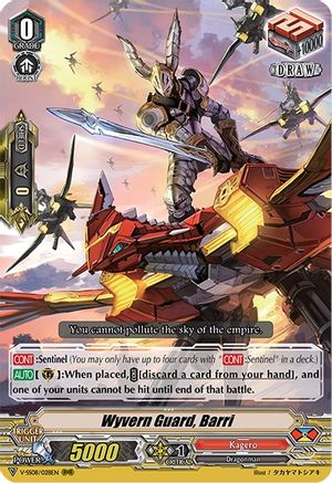 Wyvern Guard, Barri (V-SS08/028EN) - V-SS08: Clan Selection Plus Vol.2