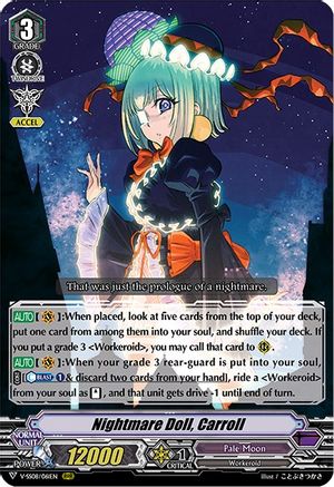 Nightmare Doll, Carroll (V-SS08/061EN) - V-SS08: Clan Selection Plus Vol.2