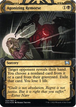 Agonizing Remorse (Foil Etched) [STA - 24]