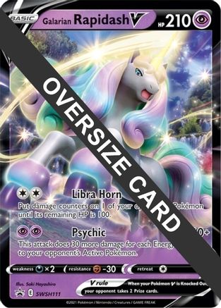Galarian Rapidash V - SWSH111 [PR - SWSH111]