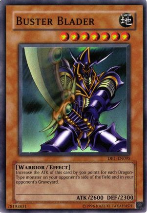 Buster Blader (DB1-EN095) - Dark Beginning 1 Unlimited