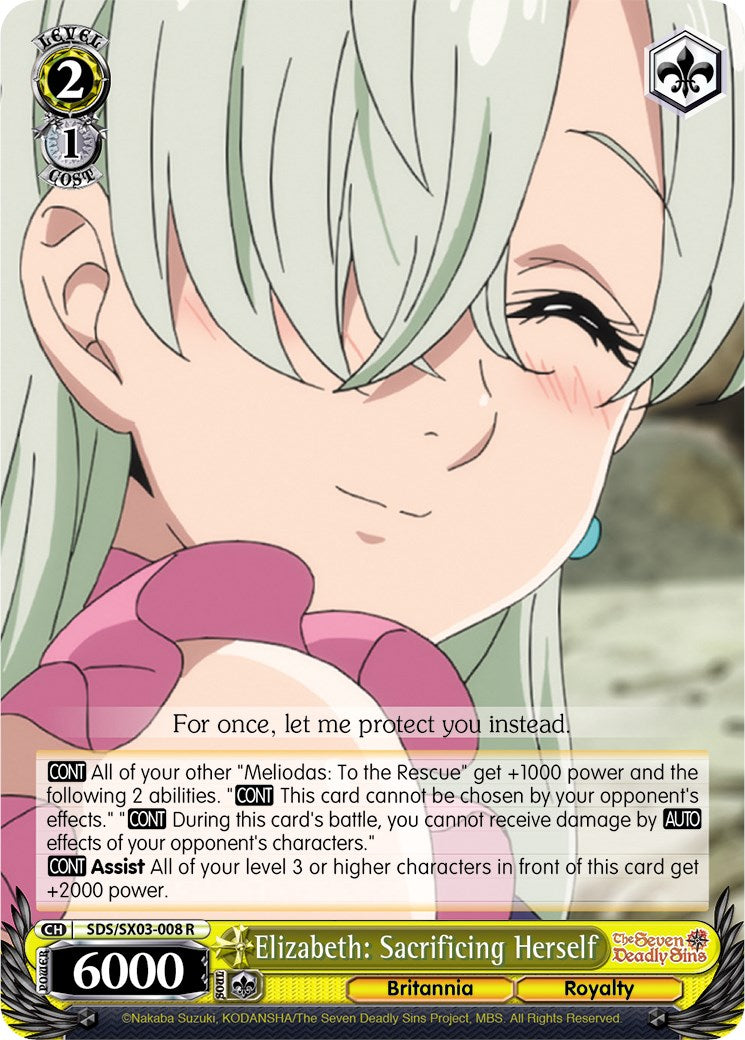 Elizabeth: Sacrificing Herself [SDS/SX03 - SDS/SX03-008 R]