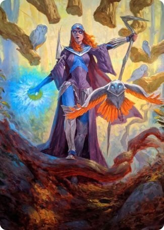 Kasmina, Enigma Sage Art Card [ASSTX - 29]