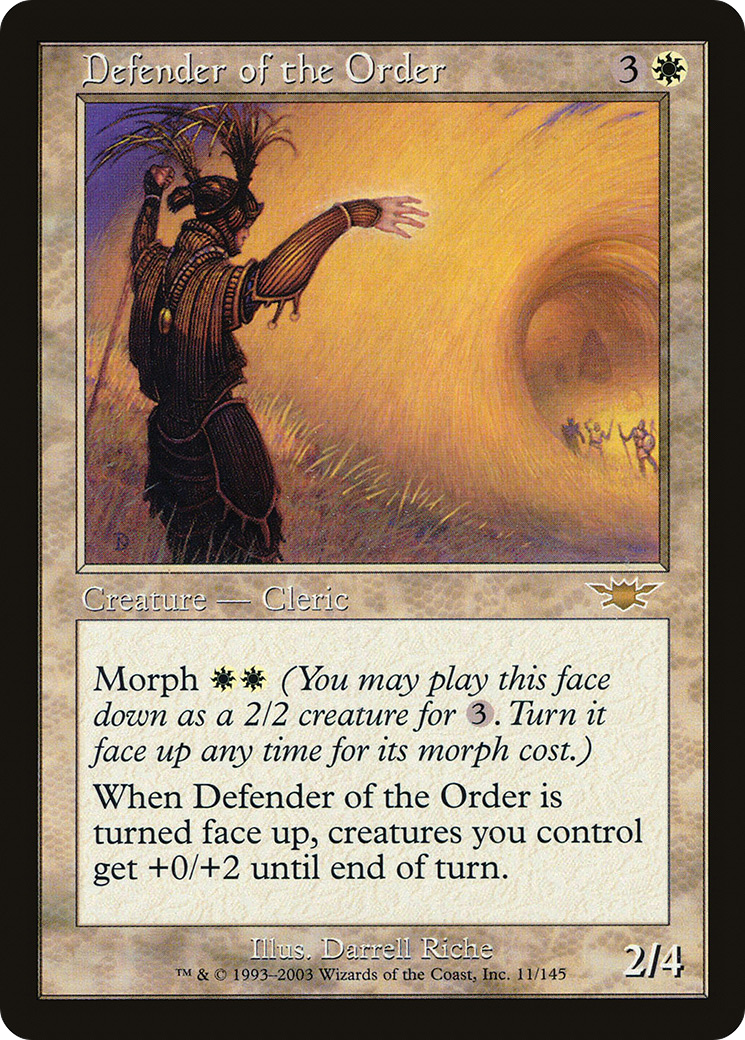 Defender of the Order [LGN - 11]