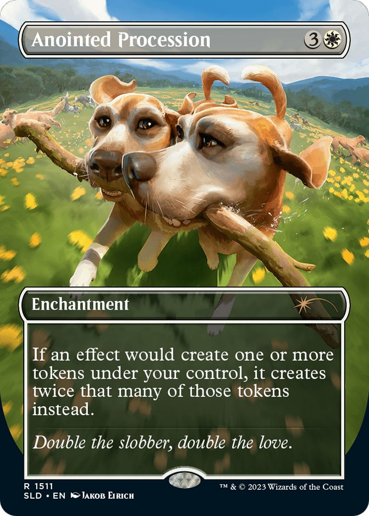 Anointed Procession (SLD-1511) - Secret Lair Drop (Borderless) Foil