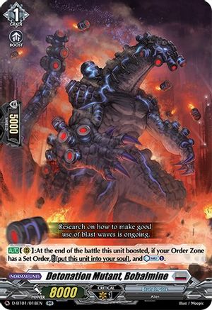 Detonation Mutant, Bobalmine [D-BT01 - D-BT01/018EN]