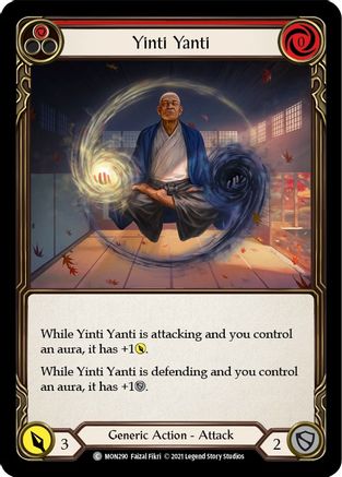 Yinti Yanti (Red) (MON290) - Monarch Unlimited Edition Rainbow Foil