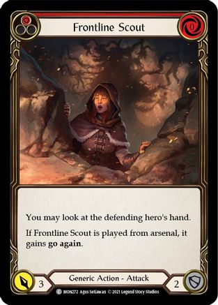 Frontline Scout (Red) (MON272) - Monarch Unlimited Edition