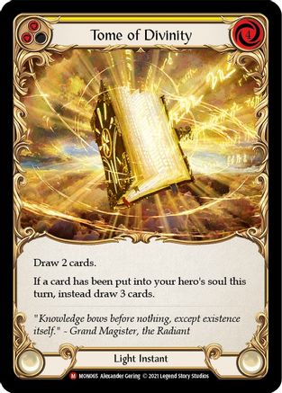 Tome of Divinity [MON - MON065]