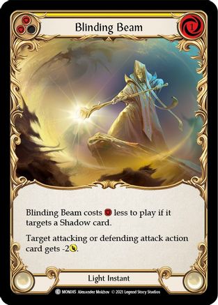 Blinding Beam (Yellow) (MON085) - Monarch Unlimited Edition