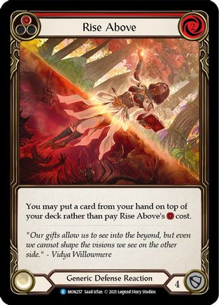 Rise Above (Red) [MON - MON257]