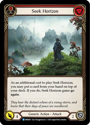 Seek Horizon (Red) [MON - MON251]
