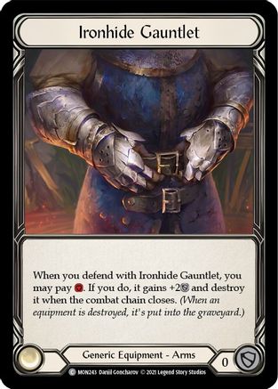Ironhide Gauntlet (MON243) - Monarch Unlimited Edition