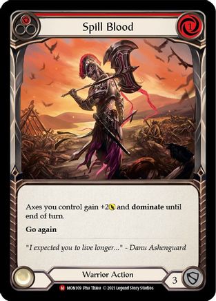 Spill Blood (MON109) - Monarch Unlimited Edition
