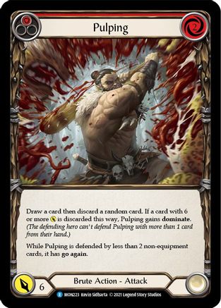 Pulping (Red) [MON - MON223]
