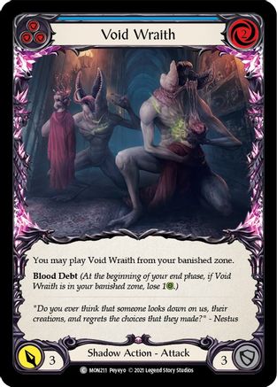 Void Wraith (Blue) [MON - MON211]