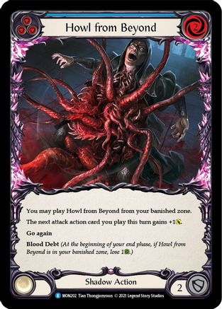 Howl from Beyond (Blue) (MON202) - Monarch Unlimited Edition
