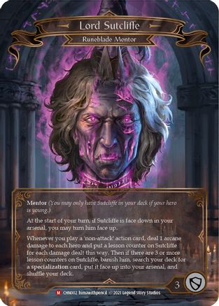 Lord Sutcliffe (CHN002) - Blitz Deck: Monarch - Chane