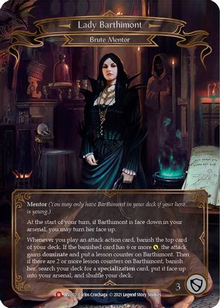 Lady Barthimont (LEV002) - Blitz Deck: Monarch - Levia