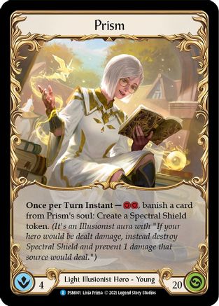 Prism (PSM001) - Blitz Deck: Monarch - Prism Unlimited Edition Rainbow Foil