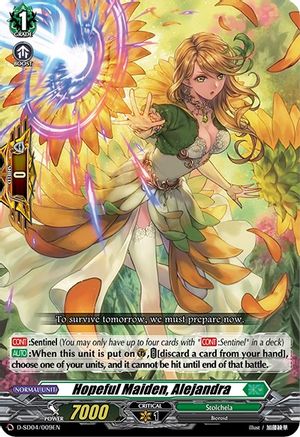 Hopeful Maiden, Alejandra (D-SD04/009EN) - D-SD04: Megumi Okura -Sylvan King-