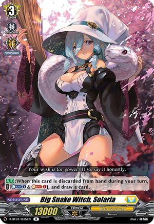 Big Snake Witch, Solaria (D-BT01/045EN) - D-BT01: Genesis of the Five Greats