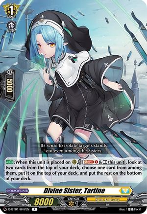 Divine Sister, Tartine (D-BT01/047EN) - D-BT01: Genesis of the Five Greats
