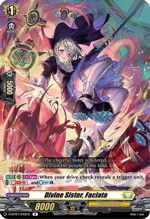 Divine Sister, Faciata (D-BT01/048EN) - D-BT01: Genesis of the Five Greats