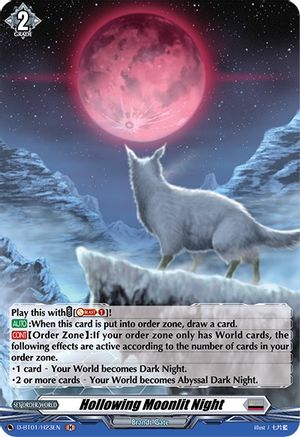 Hollowing Moonlit Night (Holo) (D-BT01/H23EN) - D-BT01: Genesis of the Five Greats