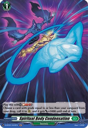 Spiritual Body Condensation (Holo) (D-BT01/H44EN) - Genesis of the Five Greats