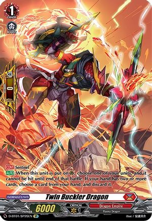Twin Buckler Dragon (SP) (D-BT01/SP26EN) - D-BT01: Genesis of the Five Greats
