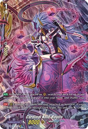 Cardinal Noid, Routis (SP) [D-BT01 - D-BT01/SP32EN]